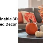 Sustainable 3D Printed Decor