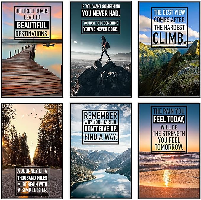 Inspirational Quote Posters - Wall Poster Decor Ideas