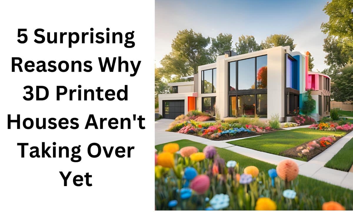 5 Surprising Reasons Why 3D Printed Houses Aren't Taking Over Yet