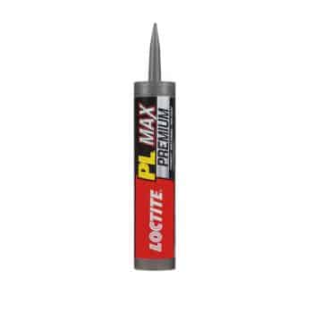 Loctite PL Premium Max Construction Adhesive, Versatile Construction Glue for Wood, Concrete, Stone & More - 9 fl oz Cartridge