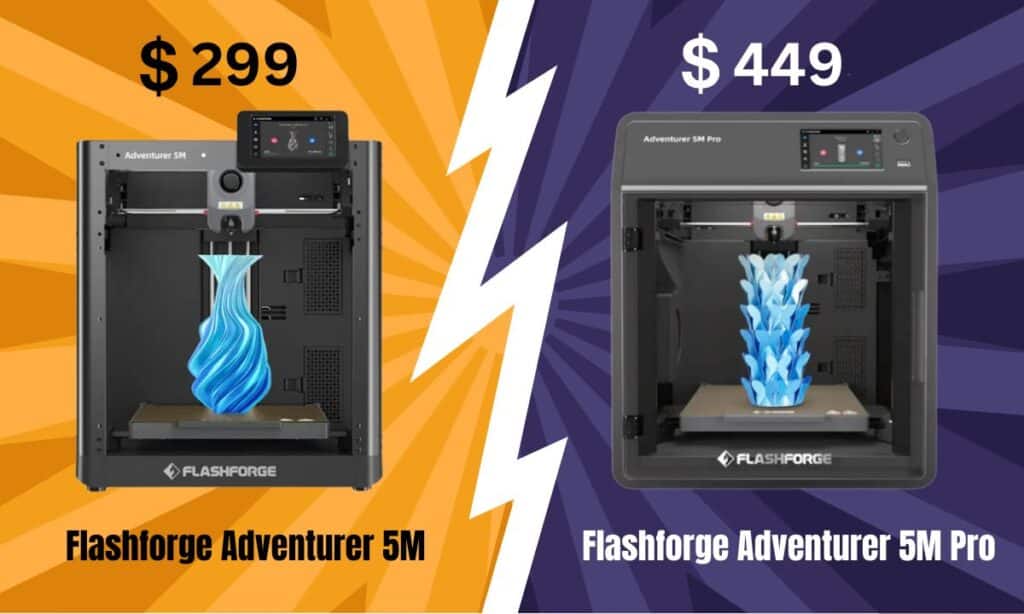 Adventurer 5M VS 5M Pro – Which 3D Printer Should You Choose?