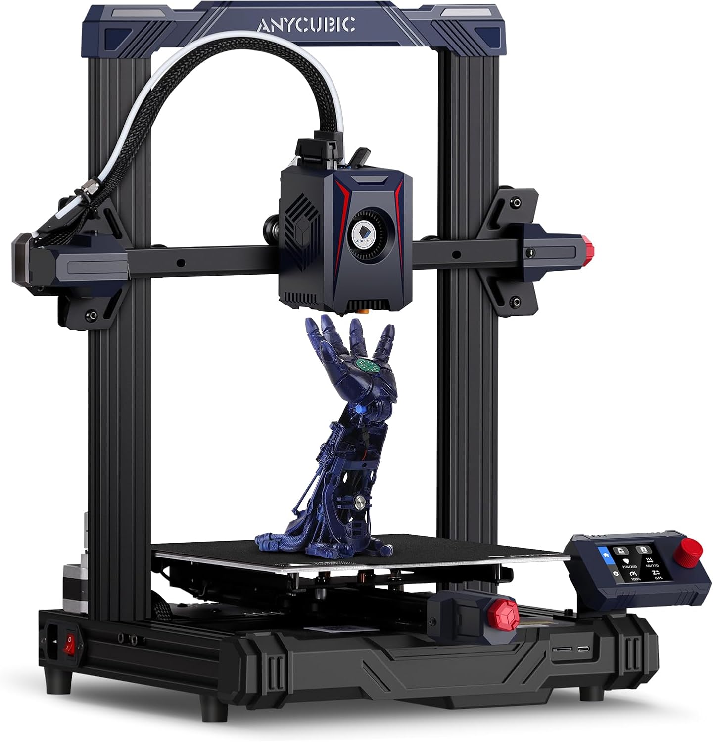 Anycubic Kobra 2 Neo 3D Printer, Upgraded 250mm/s Faster Printing Speed with New Integrated Extruder Details Even Better, LeviQ 2.0 Auto-Leveling Smart Z-Offset Ideal for Beginners 8.7"x8.7"x9.84"