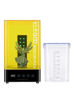 ELEGOO Mercury Plus 2.0 3D Printing Wash and Cure Station V2 for Mars Photon S Photon Mono LCD SLA DLP 3D Printer Models