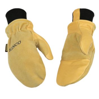 Kinco, KIN-901T, Premium Leather Work and Ski Mitt with Nikwax Waterproof Wax, Apparel Gloves