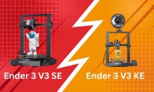 Creality Ender 3 V3 SE vs Ender 3 V3 KE