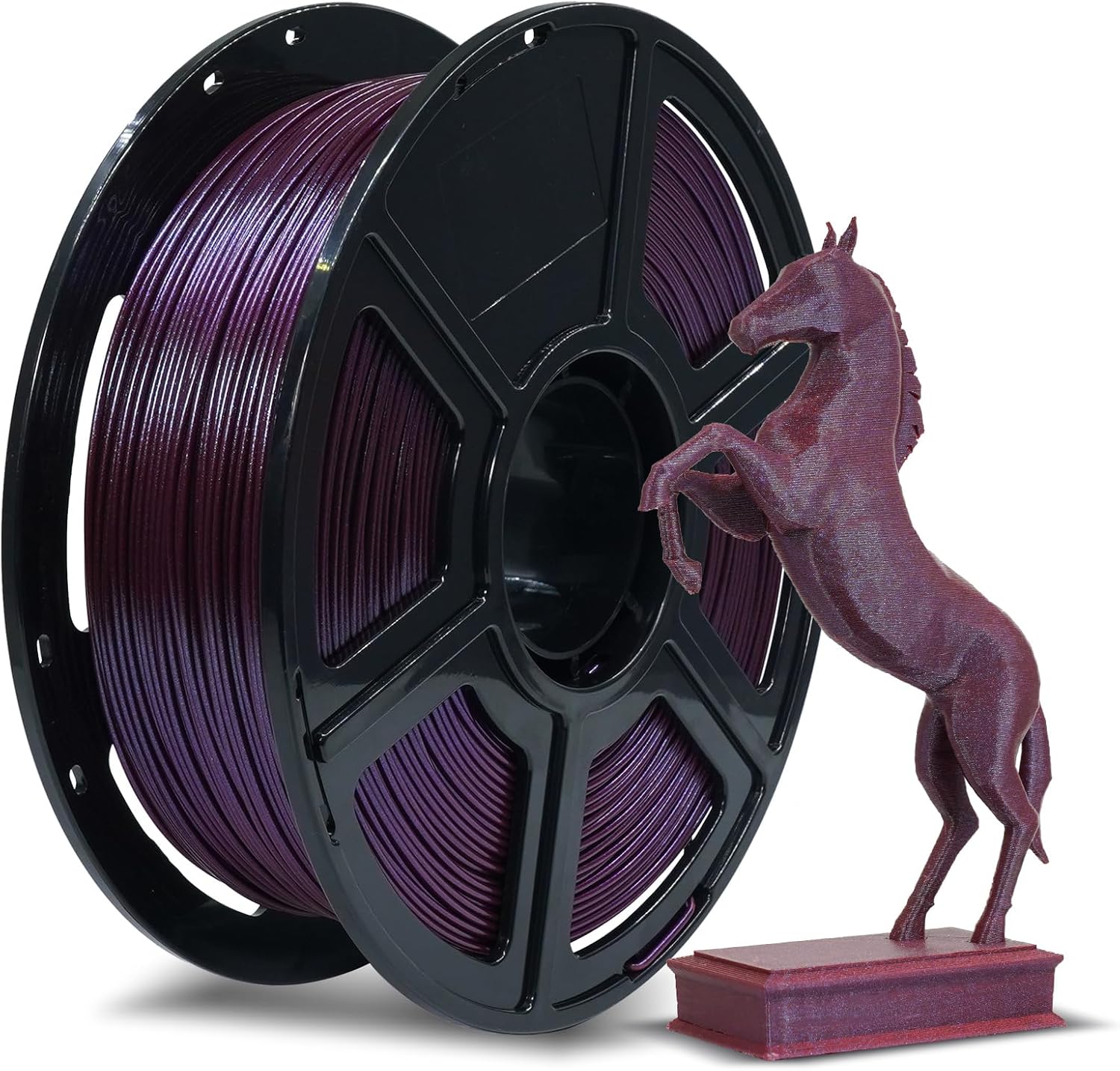 FLASHFORGE PLA Filament 1.75mm +/- 0.02mm Marsala, Color Changeable