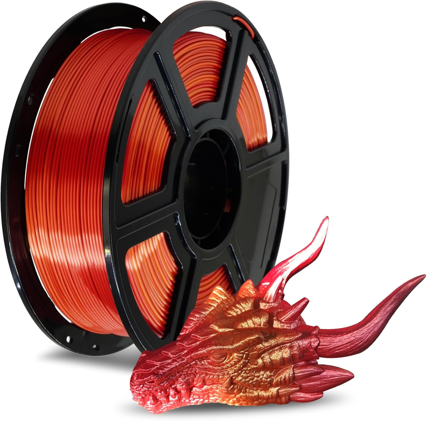 FLASHFORGE Rapid PLA Filament (Marble Red)