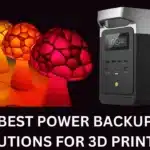 3D-printed lamp powered by a backup solution for 3D printers during a blackout. - Power Backup Solutions for 3D Printers