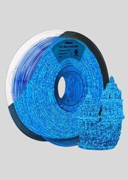 AMOLEN PLA Filament – Glow Firefly Blue