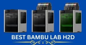 Best Bambu Lab H2D for 3D printing workspace.
