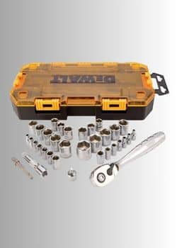 DEWALT Socket Set, 1/4-Inch & 3/8-Inch Drive, SAE/Metric, 34-Piece (DWMT73804) - 35+ Super Useful 3D Printing Tools for 2025