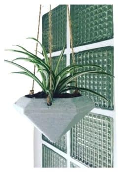 Diamond Hanging Planter