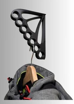 Door hook for 7 clothes hangers