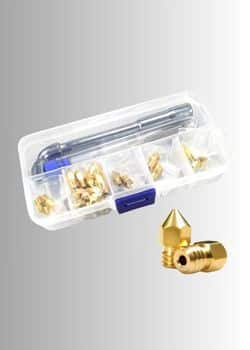 MK8 Nozzles 24 pcs 3D Printer Extruders Brass Nozzles - 35+ Super Useful 3D Printing Tools for 2025