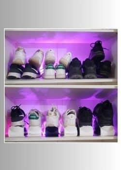 Shoe Organizer With Pull Tab