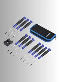 WORKPRO 10-Piece Precision Screwdriver Set with Pouch, Phillips, Slotted, Torx Star - 35+ Super Useful 3D Printing Tools for 2025