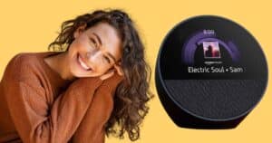 Buy Amazon Echo Spot 2024: The Ultimate Smart Alarm Clock for Your Nightstand