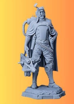 ELEGOO 8K Resin 3D Printed Model