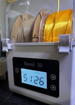 Sovol SH01 Filament Dryer 2025 Dual Filament Ports