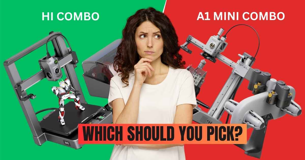 Creality Hi Combo vs Bambu Lab A1 Mini Combo Review