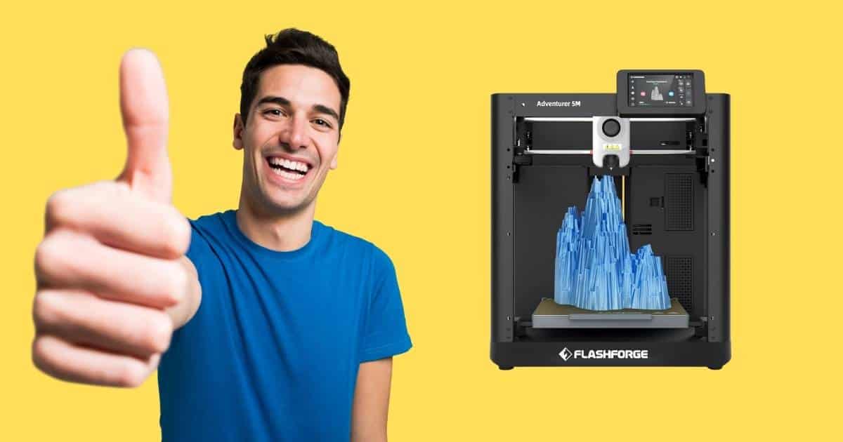 FLASHFORGE Adventurer 5M (AD5M) 3D Printer Review