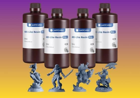 ANYCUBIC ABS-Like Resin Pro 2 Bundle - 4 KG