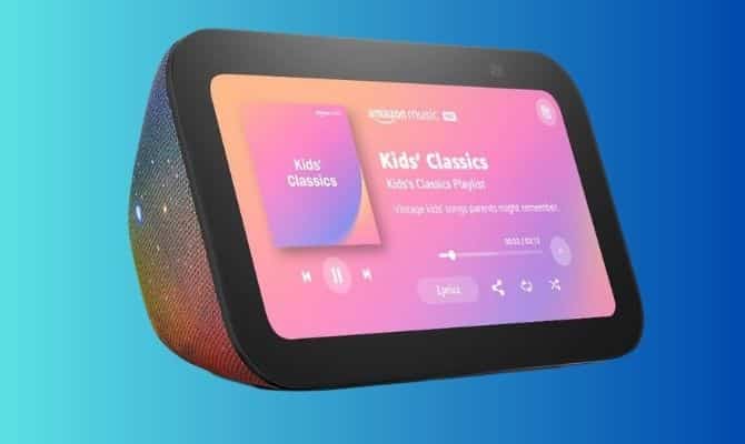 Echo Show 5 Kids: "Echo Show 5 Kids 2025 Galaxy touchscreen for ages 3-12"