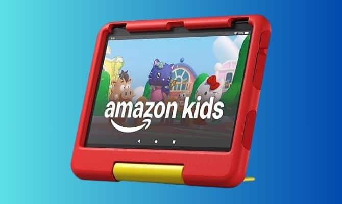 Fire HD 10 Kids: "Fire HD 10 Kids Tablet, large-screen 2025 model for ages 3-7"