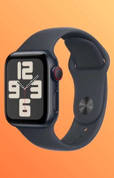 Apple Watch SE GPS in Starlight Aluminum with Starlight band