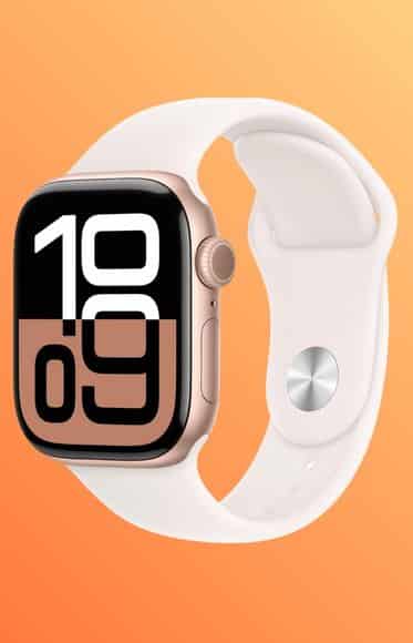 Apple Watch Series 10 GPS in Rose Gold Aluminium