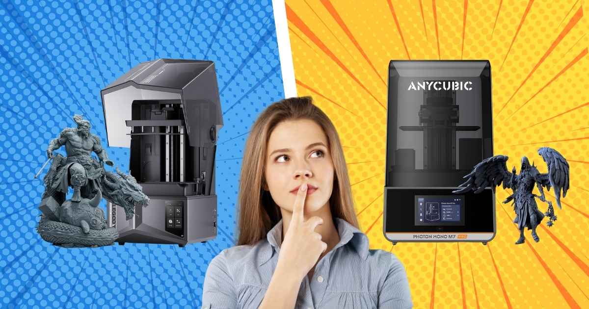 Elegoo Saturn 4 Ultra 12K vs Anycubic Photon Mono M7 Pro