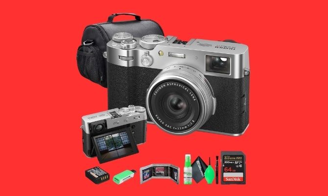 FUJIFILM X100VI Digital Camera (Silver) Starter Bundle - Best Content Creator Gear in 2025 on Amazon