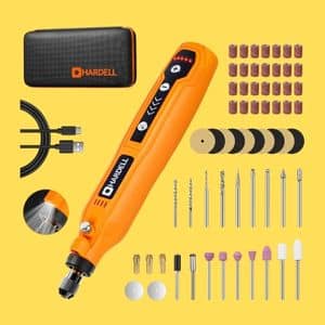 HARDELL Mini Cordless Rotary Tool Kit 