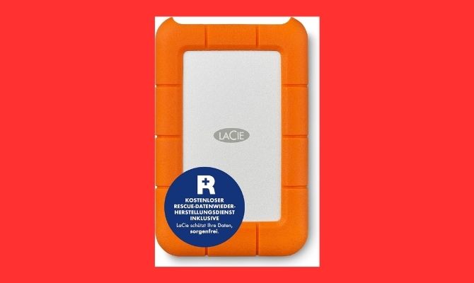 LaCie Rugged Mini 4TB USB 3.0 Hard Drive - Best Content Creator Gear in 2025 on Amazon