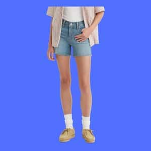 Levi's Women's Mid Length Shorts
