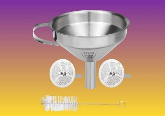 Resin Filter Funnel with Strainer 3D Printer