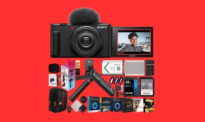 Sony ZV-1F Vlog Camera - Best Content Creator Gear in 2025 on Amazon
