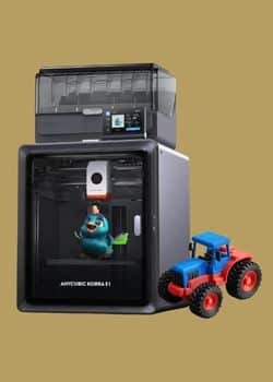 A standalone image of Anycubic Kobra S1 Combo Multi-Color 3D Printer