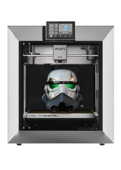 Qidi Tech Plus 4 industrial 3D printer with its large build volume, actively heating a complex polycarbonate (PC) functional part. Bambu Lab P1S vs Creality K1C vs Qidi Tech Plus 4