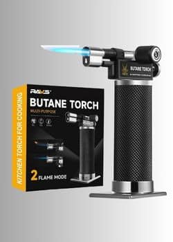 RAVS Butane Torch Lighter (Dual Flame Mode)