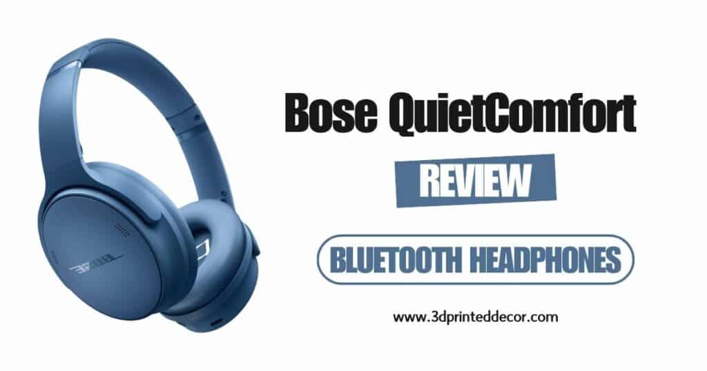 Bose QuietComfort Bluetooth Headphones in elegant Blue Dusk color, showcasing over-ear design with noise-cancelling features and premium build for ultimate audio escape.