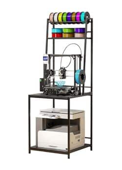FJANKUI 3D Printer Stand with Filament Storage