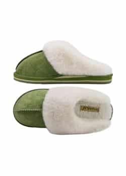 KuaiLu Womens Fluff Dual Memory Foam Slippers