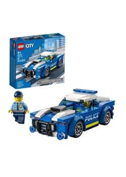 LEGO City Police Car Toy 60312 for Kids 5 Plus Years Old with Officer Minifigure
