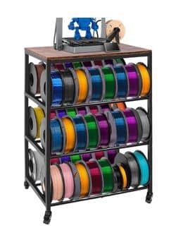 Longjin 3D Printer Stand with Filament Storage