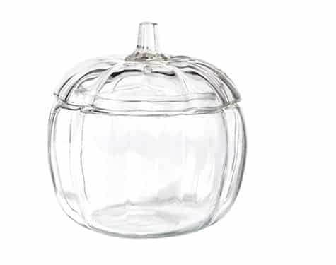 Hocking Store Anchor Glass Pumpkin Candy Jar