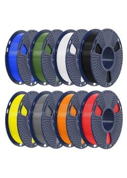 SUNLU PLA+2.0 3D Printer Filament Bundle