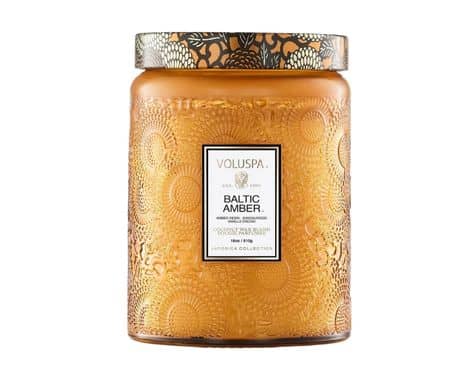 Voluspa Baltic Amber, Large Candle Jar
