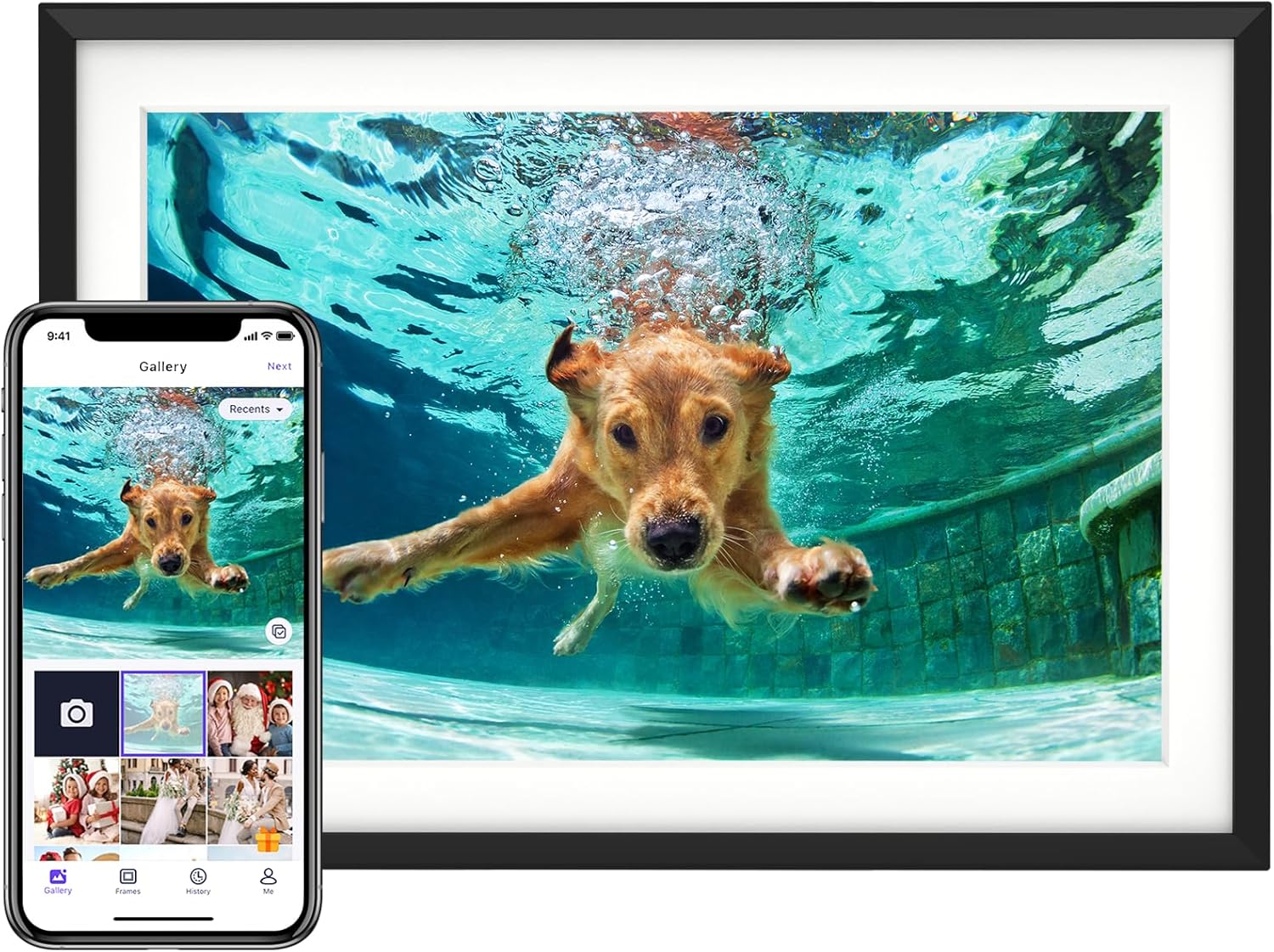 10.1 Inch Digital Picture Frame with 32GB Storage Black Friday deal