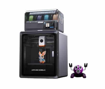 Anycubic Kobra S1 Combo Multi-color Enclosed 3D Printer